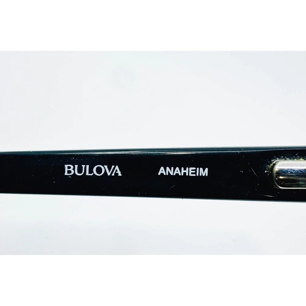 Bulova Eyeglasses Women Teal Blue Marble Anaheim 52-16-135 Full Rim Frame
